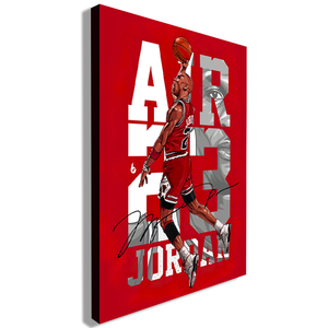 Affiche sur toile avec étoile de basket-ball, peinture HD, décoration artistique, murale pour salon moderne - Product Image 3