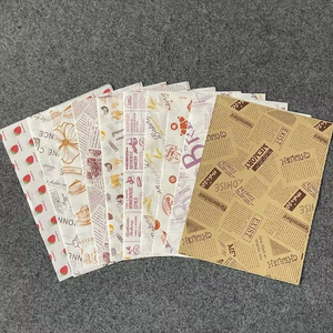 Papel de Envolver para Alimentos de Alta <span class=keywords><strong>Calidad</strong></span>, Grado Alimenticio, Personalizado, Resistente a <span class=keywords><strong>la</strong></span> Grasa, con su Propio Logotipo - Product Image 6