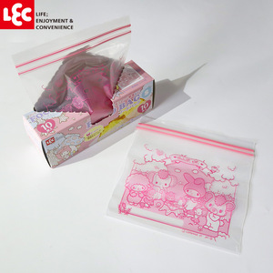ถุงเก็บอาหาร LEC 10 ชิ้น แบบหนา นำกลับมาใช้ใหม่ได้ ปิดผนึกสำหรับตู้เย็นและช่องแช่แข็ง - Product Image 1