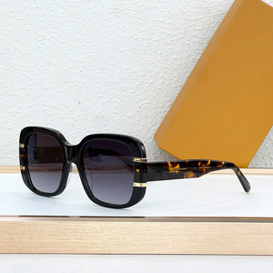 Gafas de sol cuadradas con lentes grises degradados, protección UV400, estilo urbano unisex Z2968E - Product Image 3