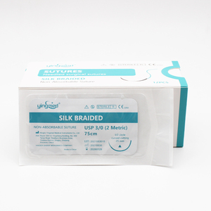 Yingmed - Hilo Quirúrgico Desechable <span class=keywords><strong>No</strong></span> Absorbible con Aguja - Product Image 3