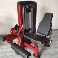 Appareil d'entraînement pour extensions de jambes, machine de musculation professionnelle, construction en acier réglable, conception durable et sûre pour l'entraînement des muscles avant de la cuisse