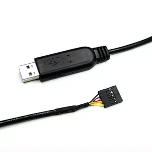 USB 2.0 zu 5 Pin Dupont Uart TTL RS232 serielles Konverter kabel Mit CP2102 Chip