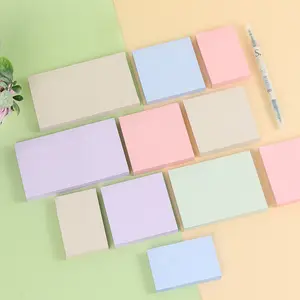 Prezzo a buon mercato 100 fogli Multi colore Sticky Notes Cute Memo pad forme personalizzate 3*3 pollici Index Posted It Sticky Notes