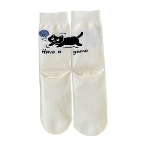 Cute Cartoon Women Mid Calf <b>Socks</b> Anime Pattern Breathable <b>Polyester</b> Fashion Autumn Winter Wear - Product Image 3