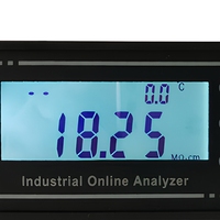 Controlador de Conductividad y Resistividad Eléctrica en Tiempo Real con Certificación CE ISO9001 RoHS, Compensación Automática de Temperatura, 4-20mA RS485, Medidor de pH