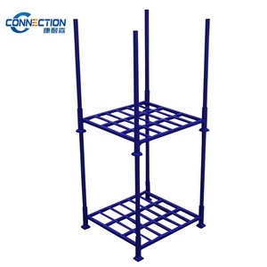 Giá Để Cuộn Vải Dệt Giá Để Cuộn Tấm Ống Gấp Được Giá Để Pallet Sau Thép Xếp Chồng - Product Image 5
