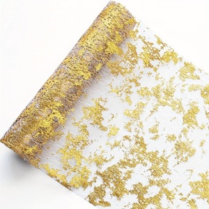 300cm gros or <span class=keywords><strong>chemin</strong></span> <span class=keywords><strong>de</strong></span> <span class=keywords><strong>Table</strong></span> <span class=keywords><strong>Sequin</strong></span> paillettes feuille coloré métallique mince maille <span class=keywords><strong>chemin</strong></span> <span class=keywords><strong>de</strong></span> <span class=keywords><strong>Table</strong></span> pour fête mariage anniversaire noël - Product Image 5