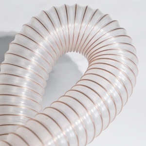 Ligne de production d'extrusion de tuyaux d'aération flexibles en spirale en fil d'acier PU pour systèmes d'évacuation d'air - Product Image 2