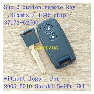 <span class=keywords><strong>Suzuki</strong></span> 2 pulsanti chiave telecomando 315mhz / ID46 <span class=keywords><strong>Chip</strong></span> / 37172-62J00 senza logo per 2005-2010 <span class=keywords><strong>Suzuki</strong></span> <span class=keywords><strong>Swift</strong></span> SX4 - Product Image 2