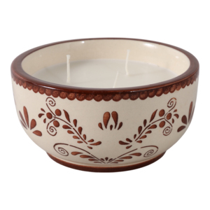 Candela Votiva Decorativa Dipinta a Mano, Profumo di Caffè, Piccola Decorazione per Interni e Soggiorno - Product Image 1