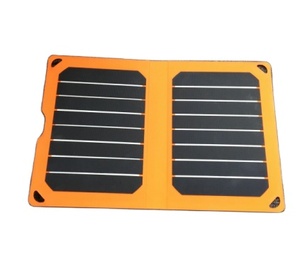 <span class=keywords><strong>Chargeur</strong></span> <span class=keywords><strong>solaire</strong></span> pliable d'extérieur personnalisé 5,3 W avec connecteur USB DC Type C pour iPad <span class=keywords><strong>iPhone</strong></span> Panneaux solaires - Product Image 2
