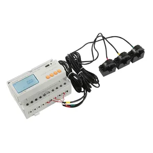 Acrel 24/C 3 مراحل المشبك متر الكهرباء Modbus السكك الحديدية شنت 100A اتصال مباشر كيلو واط ساعة استهلاك الطاقة متر