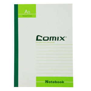Comix <b>Notebook</b> A5 8mmx21 <b>Lines</b> Softcover Business Office Use - Product Image 1