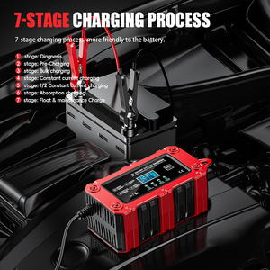 Chargeur <span class=keywords><strong>de</strong></span> <span class=keywords><strong>batterie</strong></span> intelligent pour <span class=keywords><strong>voiture</strong></span> et moto BC-1206, chargeur <span class=keywords><strong>de</strong></span> <span class=keywords><strong>batterie</strong></span> 12V 6A, chargeur <span class=keywords><strong>de</strong></span> <span class=keywords><strong>batterie</strong></span> au plomb-acide, prise EU automatique, entrée AC - Product Image 4