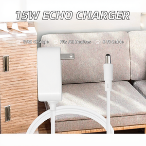 15W Power Adapter with 1 USB Port 100V Input for <strong>Echo</strong> Spot/<strong>Echo</strong> <strong>Dot</strong> (<strong>3rd</strong>-5th <strong>Gen</strong>) &amp; <strong>Echo</strong> Pop/<strong>Echo</strong> Pop Kids (6-Foot Cable) - Product Image 2
