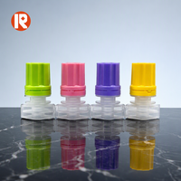 Bouchon anti-fuite personnalisable en couleur pour emballage de sachets de liquides alimentaires sécurisés