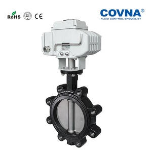 Válvula de Mariposa Automática Motorizada de Acero Inoxidable COVNA con Brida Tipo Lug para Agua - Product Image 2