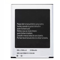 Untuk S3 I9300 Baterai Pengisian Daya Eksternal 3.8V Baru dan Tahan Lama EB-L1G6LLU Tersedia di Stok Grosir Pabrik