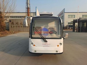 รถบัสไฟฟ้าสำหรับเที่ยวชมเมือง ประสิทธิภาพสูง 72V 5kw แบบเปิดประทุน นั่งสบาย บรรทุกผู้โดยสารได้ 11 คน - Product Image 4