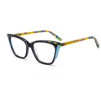 Grandes montures de lunettes en acétate pour femmes Vente en gros