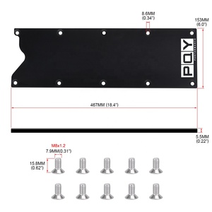 Piastra di copertura della padella della valle di alta qualità sensore di battito a basso profilo elimina per LSX LS1 Gen 3 PQY-VCC03 - Product Image 4