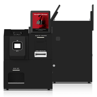 Station de paiement pour restaurant à service rapide, utilisation en intérieur, compatible POS, options de paiement multiples, lecteur de codes-barres, module de changement de monnaie en option