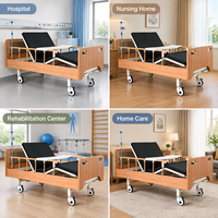 Plateau de lit d'hôpital réglable et rembourré avec porte-collation et porte-boisson pour personnes âgées, pour chambre de résident en maison de retraite