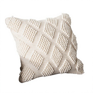 New Range Worldwide Hot Selling Bohemian Home Decor Wool Cushion <b>Cover</b> Handwoven Indoor-Outdoor Geometric <b>Throw</b> Pillow <b>Covers</b> - Product Image 1