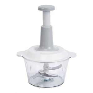 Hot Sale 1.5L <b>Meat</b> <b>Grinder</b> Household Hand Push Style Blender Cooking Machine Meshed Garlic Device Multi-Function Food Mixer - Product Image 5