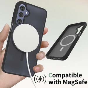 Chống vân tay Matte điện thoại Bìa trường hợp đối với Samsung Galaxy A17 A07 A26 A36 A56 S25 S24 S23 từ tính không dây sạc trở lại trường hợp - Product Image 3