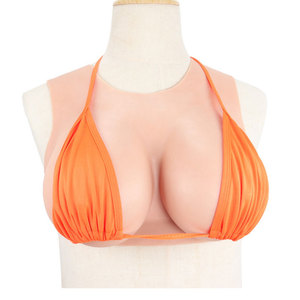 Prótesis de Senos de Silicona Súper Suaves y Realistas, Talla E/G, Pechos Artificiales <span class=keywords><strong>Grandes</strong></span>, Realzador de Busto, para Ladyboys, Cosplayers y Crossdressers - Product Image 4