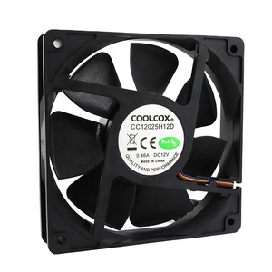 Coolcox 120x120x25mm DC trục quạt làm mát 12025 không chổi than quạt thông gió thích hợp PC trường hợp và tủ lạnh và máy chủ khung gầm - Product Image 1
