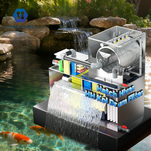 Filtro a Tamburo per Laghetto Koi con Serbatoio di Biofiltrazione 30-50m³ - Sistema di Filtrazione Completo per Grandi Laghetti con Pompa per la Pulizia dell'Acquario - Product Image 3