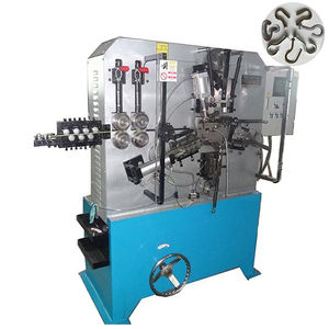 CNC automatique renforcement métal acier joint torique fil d'acier crochet boucle baril cerceau fer cintrage faisant la Machine - Product Image 5