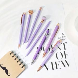Metal Crystal Diamond Ballpoint <b>Pen</b> Set - Glitter <b>Pens</b> for Journaling, Black Ink, Cute & Fancy Gifts for Women & Girls - Product Image 2