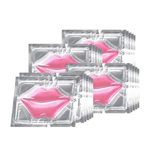 Anti Aging Aufhellen Lippen linien Private Label 24K Gold Kollagen Kristall Lippen maske