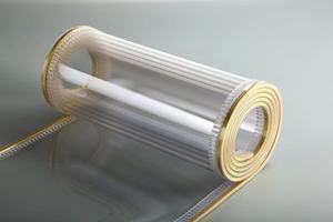 批发牢不可破定制防尘Pvc窗帘柔性条纹耐用防静电PVC窗帘 - Product Image 2