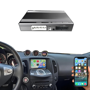 Module sans fil Apple CarPlay et <span class=keywords><strong>Android</strong></span> <span class=keywords><strong>Auto</strong></span> Dckloer OEM pour Nissan 370Z 2010-2019, commande vocale (Siri, Google), caméra de recul - Product Image 1