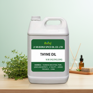 Matière première naturelle pour le nettoyage et l'hygiène Huile essentielle <span class=keywords><strong>de</strong></span> <span class=keywords><strong>thym</strong></span> biologique en vrac pour les bactéries Huile essentielle <span class=keywords><strong>de</strong></span> <span class=keywords><strong>thym</strong></span> - Product Image 1