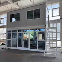 Maison préfabriquée modulaire en structure acier durable et démontable pour hôtel, bureau, atelier