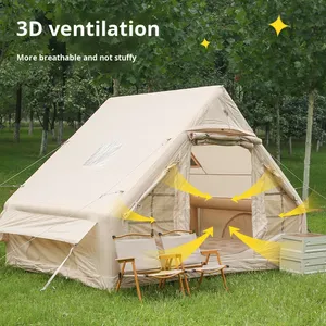 <span class=keywords><strong>Tente</strong></span> gonflable <span class=keywords><strong>de</strong></span> <span class=keywords><strong>toit</strong></span> entièrement automatique pour 6-8 personnes, en tissu Oxford, pour camping en plein air et équipement <span class=keywords><strong>de</strong></span> conduite autonome personnalisé - Product Image 6