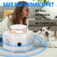 Répulsif à ultrasons X-Pest avec 9 perles UV pour rat/souris/cafards/puces/cricket/fourmis répulsif électronique pour animaux sauvages