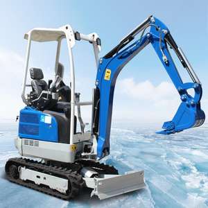 Mini 3.5 tonnes EPA moteur pelle 1 tonne 2 tonnes hydraulique Micro pelle petite chenille ferme Micro pelle 220v pompe à moteur à vendre - Product Image 4