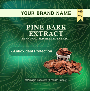 Marque privée de haute qualité directement du fournisseur indien de 1kg 100% capsules d'extrait d'écorce de pin naturel pur extrait de plantes sauvages - Product Image 2