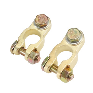 Çinko alaşım M8 demir vida pil terminali araba akü terminali otomotiv endüstrileri araba tekne kamyon için - Product Image 6