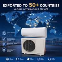 Installation facile, climatiseur solaire 100% DC 48V, 12000 BTU, unité de climatisation hors réseau avec télécommande