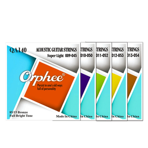 Cuerdas para Guitarra Acústica Orphee Serie <span class=keywords><strong>Q</strong></span> con Núcleo Hexagonal de Acero - Product Image 1
