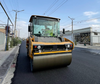 STR110C-10 Rouleau compresseur vibrant de 11 tonnes à double tambour pour le compactage du sol et de l'asphalte