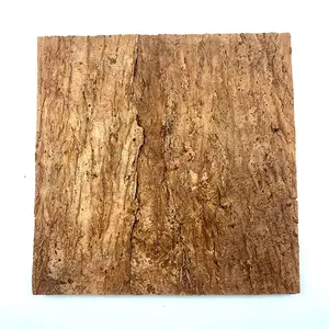LEECORK热卖915x610x20mm毫米软木圆形爬行动物高品质软木瓷砖木材背景适合爬行动物